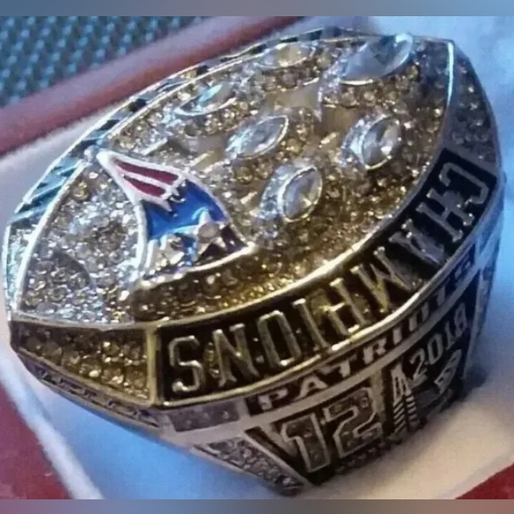 SUPERBOWL LIII 2018-19 BRADY NEW ENGLAND PATRIOTS MVP CHAMPIONSHIP SIZE 11 RING - Picture 2 of 11